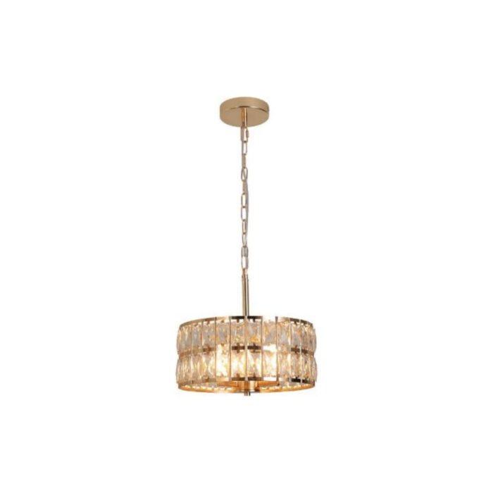 Suspension en cristal doré - 3003-J