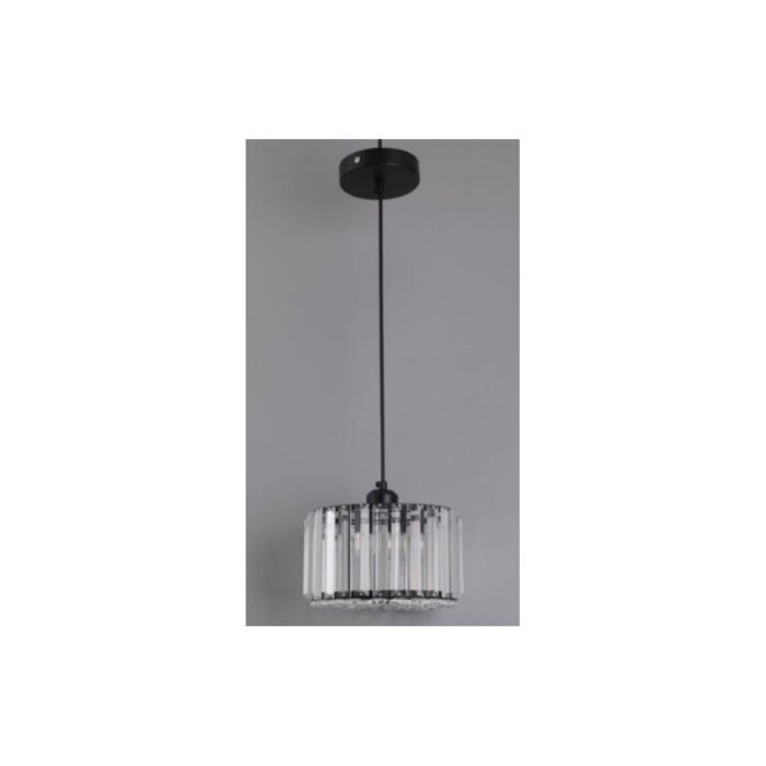 Suspension en cristal noir - FC-P-H