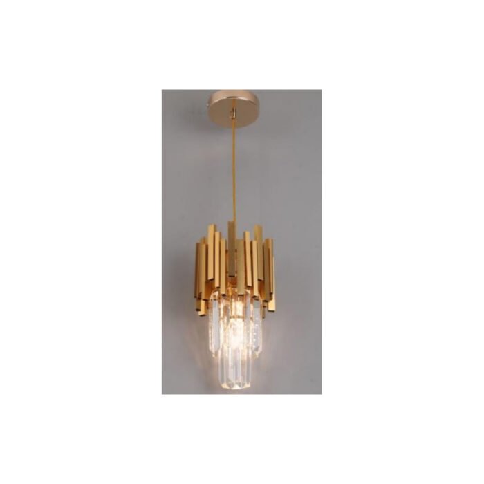 Suspension en cristal doré 20W (Max 50W) - FG-D17