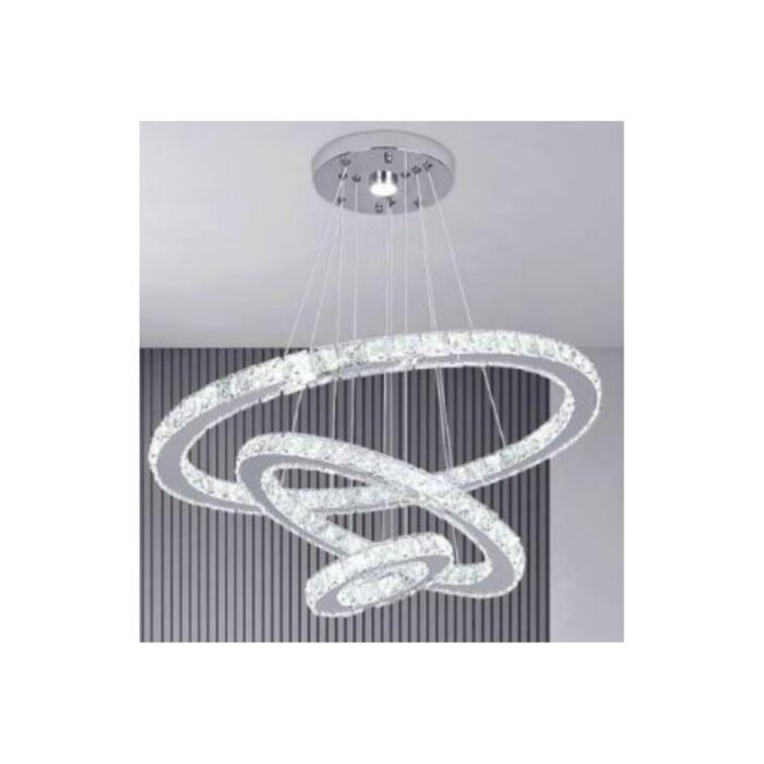 Lustre LED en cristal chromé 63W - HQ-246-WJ