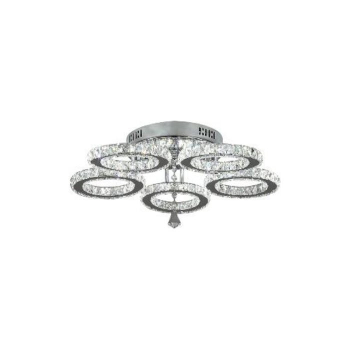 Plafonnier LED chromé 45W - HQ-5200-WJ