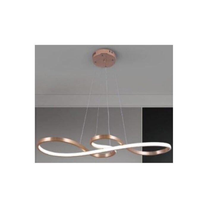 Suspension en cristal doré 50W - HQ-DYF-J-WJ