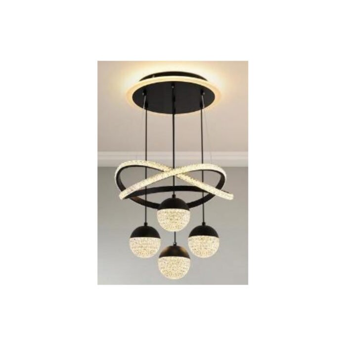 Suspension en cristal noir 48W*2 - XK9103-H