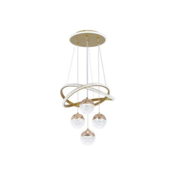 Suspension en cristal doré 48W*2 - XK9103-J